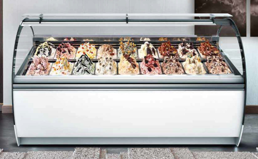 Vitrine à glaces Moon