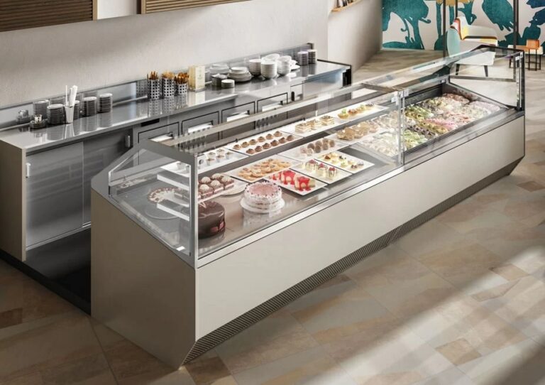 Vitrine à glace