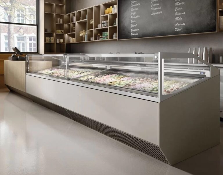 Vitrine à glaces
