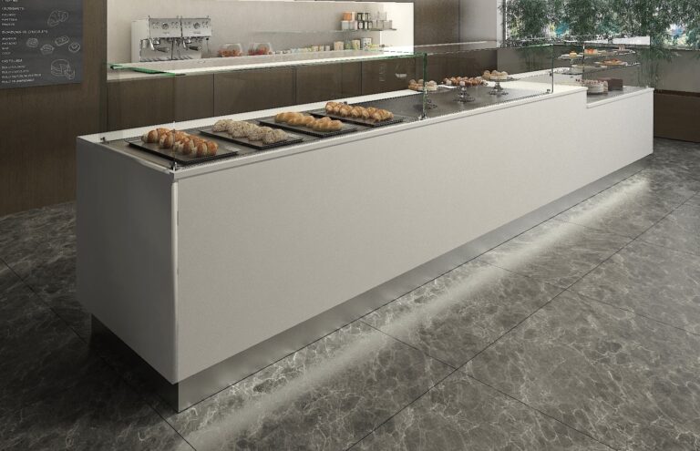 Vitrine pour boulangerie