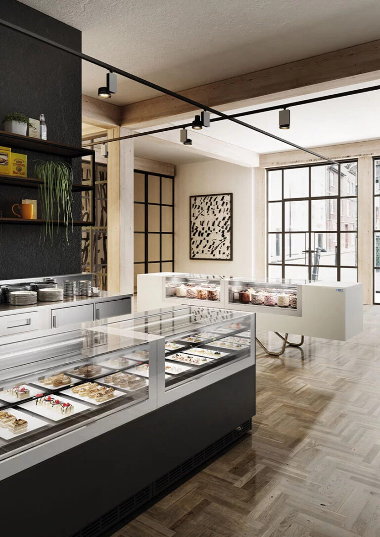 Vitrine pro glaces
