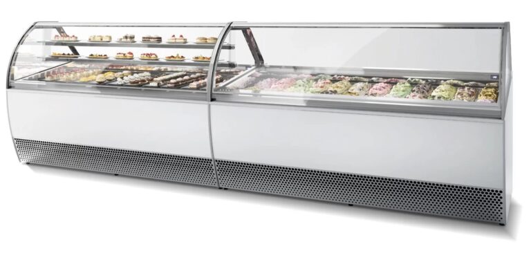 Vitrine réfrigérée à crèmes glaces
