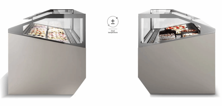 Vitrine réfrigérée pour glaces