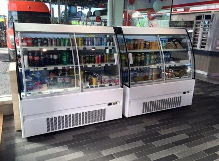 Murale réfrigérée CRONUS faible hauteur blanche