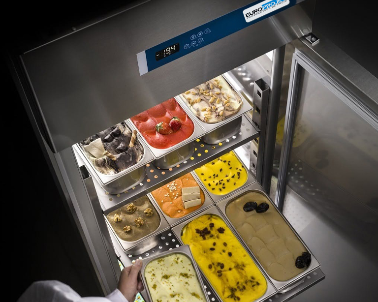 Armoire INOX “SPÉCIALE CRÈME GLACÉE”